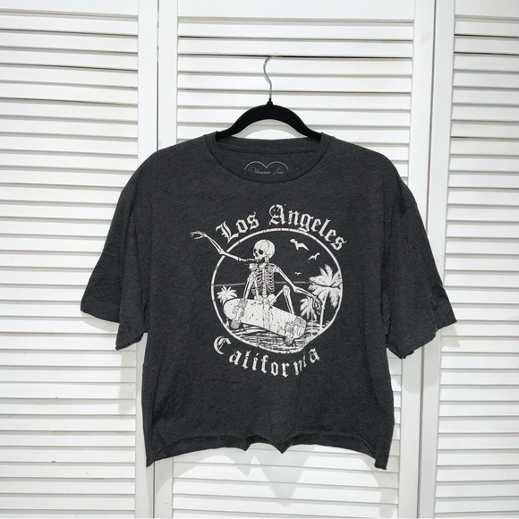 obessive love Tops - Obsessive Love Los Angeles California Crop Top